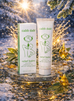 Unscented relief balm with real cabbage leaf extract